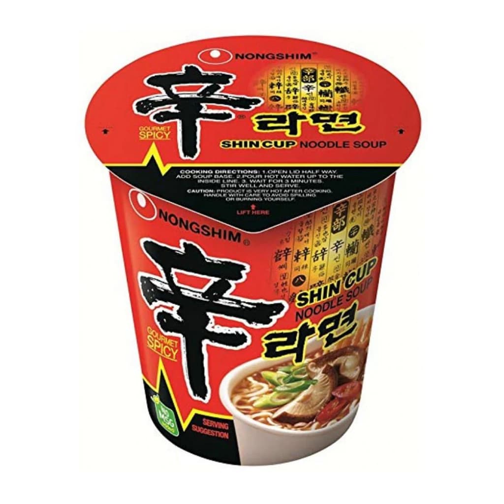 Nong Shim Shin Cup Noodle 68G.