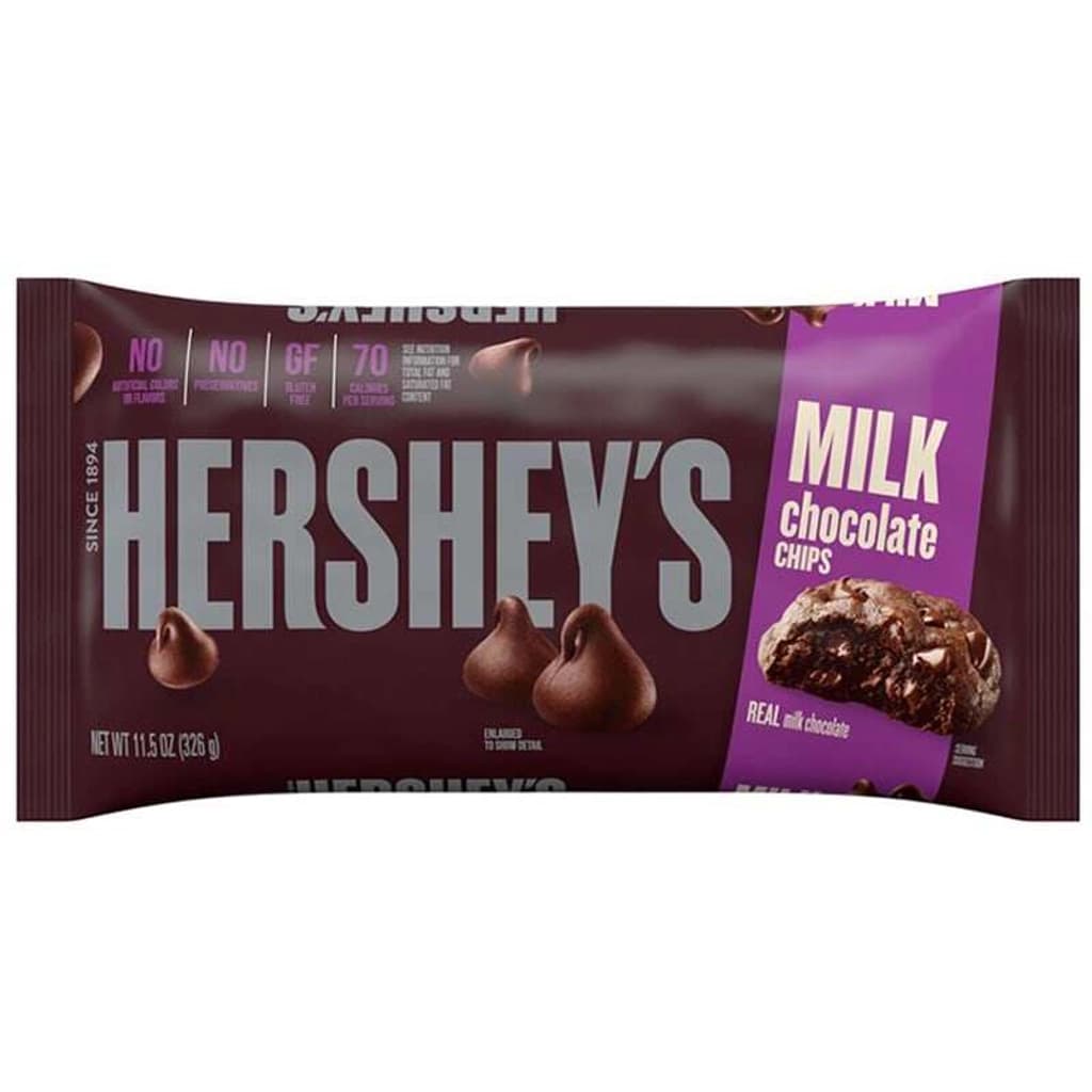 Hershey's Milk Chocolate Chips 11.5G.