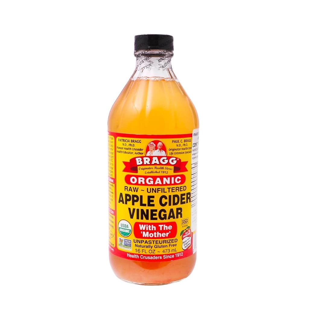 Bragg Organic Apple Cider Vinegar Raw Unfiltered 473ml.