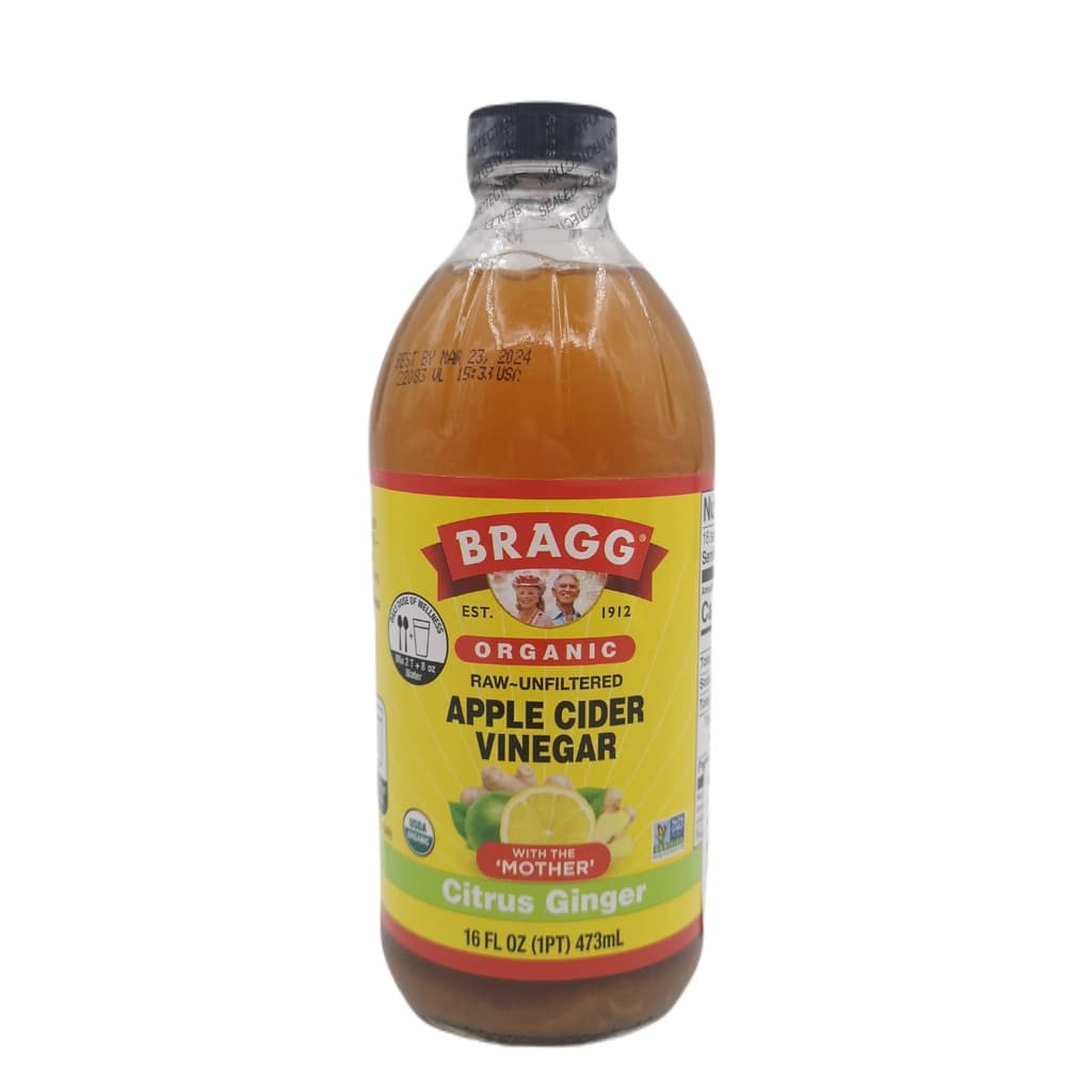 Bragg Org.AppleCiderVin.CitrusGinge473ML