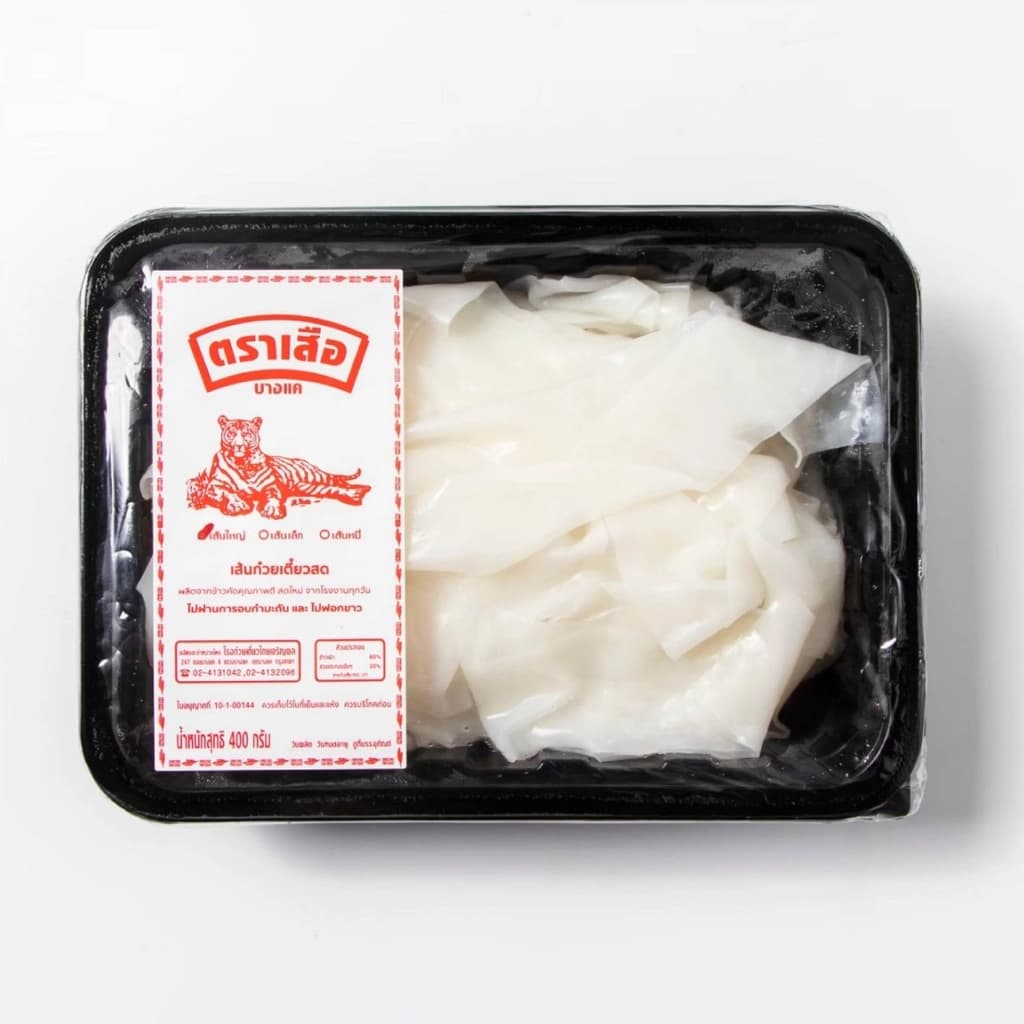 ตราเสือ เส้นใหญ่ 400ก.