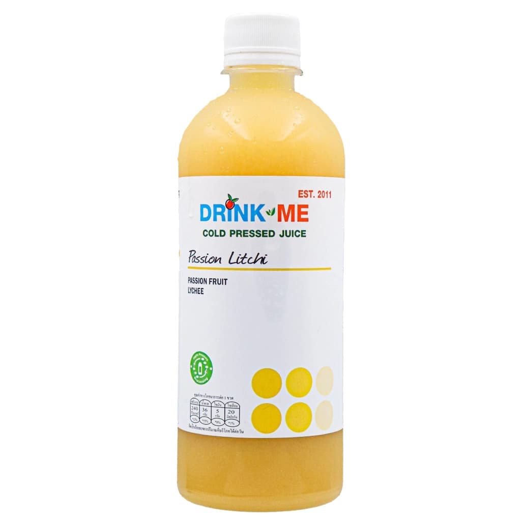 Drinkme Passion Litchi Juice 500ML.