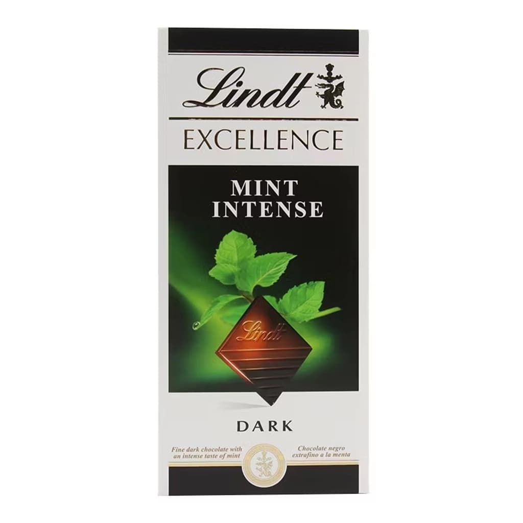 Lindt Excellence Dark Mint Intense 100G.