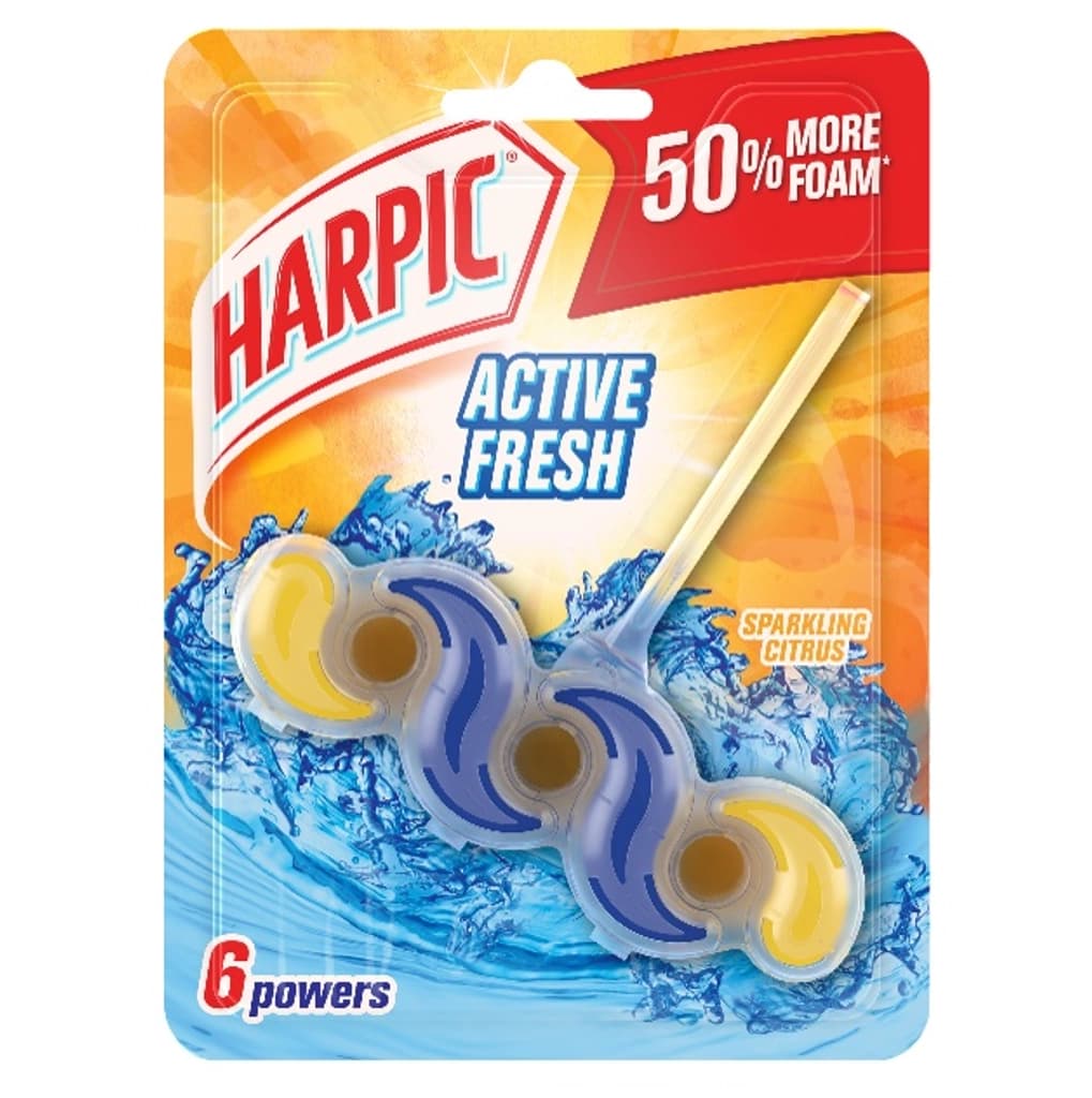 Harpic Active Fresh Sparkling Citrus 35G.