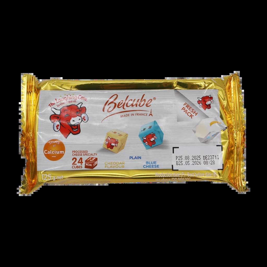 The Laughing Cow Belcube Gold 24C 125g.