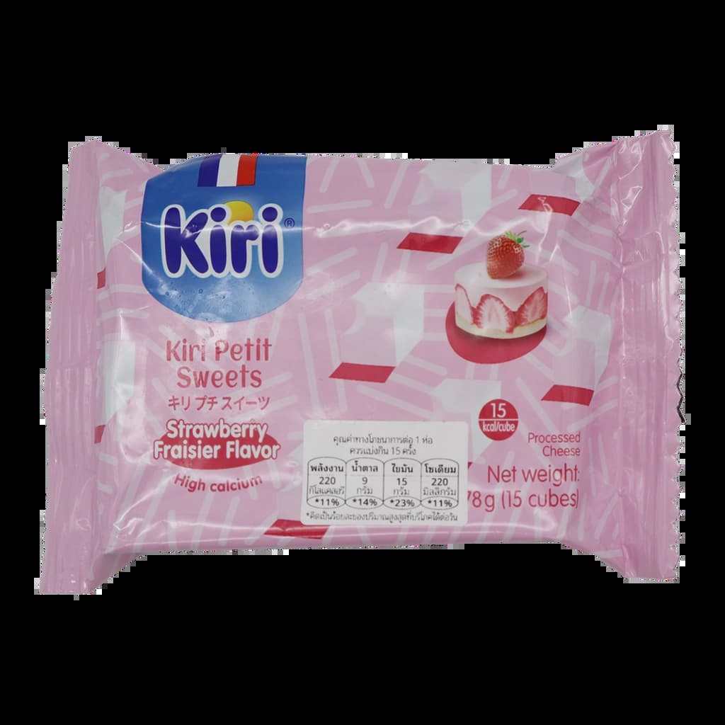 KIRI PETIT SWEET STRAWBERRY 78G.