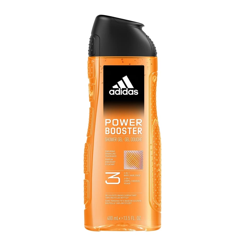 ADIDAS POWER BOOST SHOWER GEL MALE 400ML