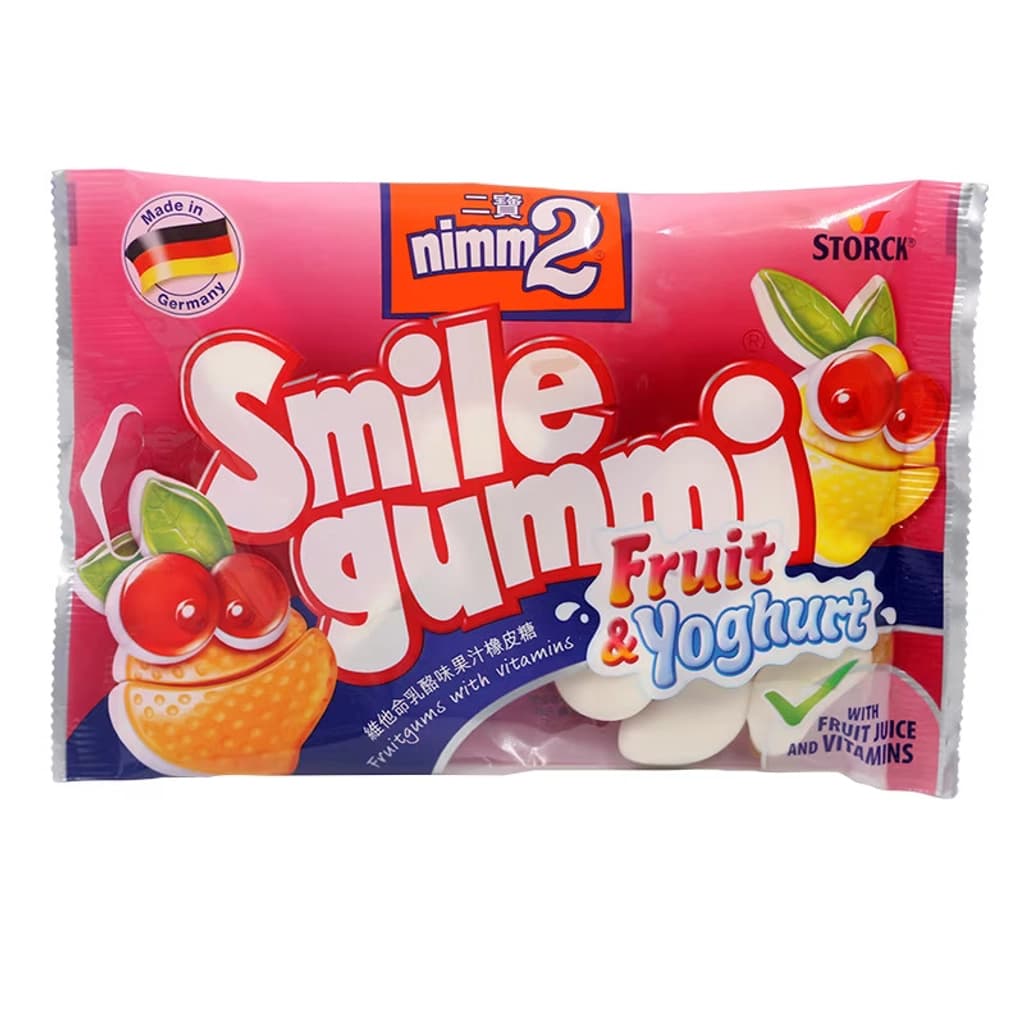 Nimm2 Smile Gummi Fruit 90G.