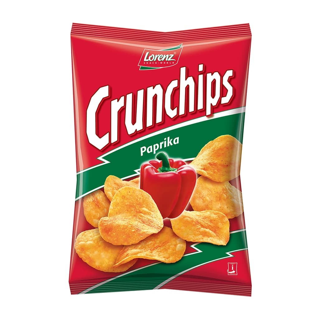 Lorenz Crunchips Paprika 100G.