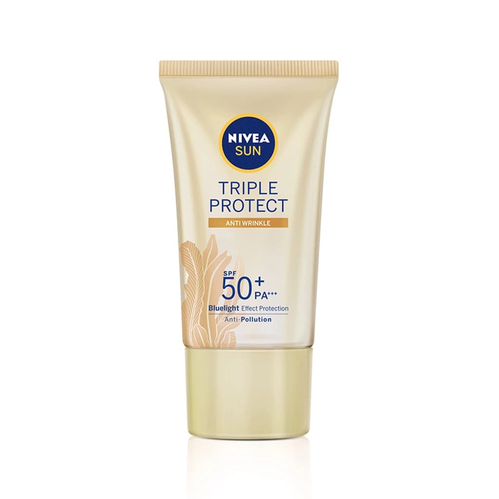 NIVEA SUN TRIPLE PROTECT ANTI WRINKLE SPF50+PA+++ 40 ML.