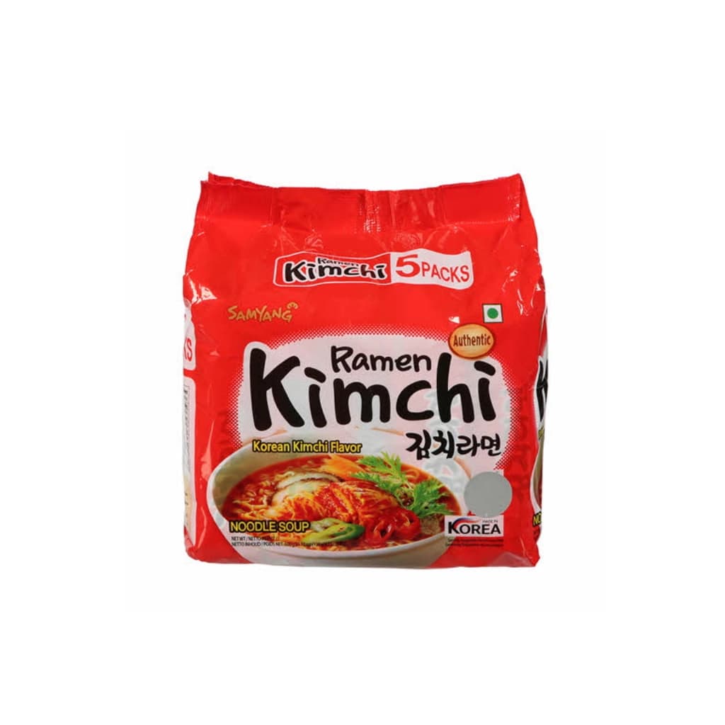 Samyang Kimchi Ramen 120G. Pack 5