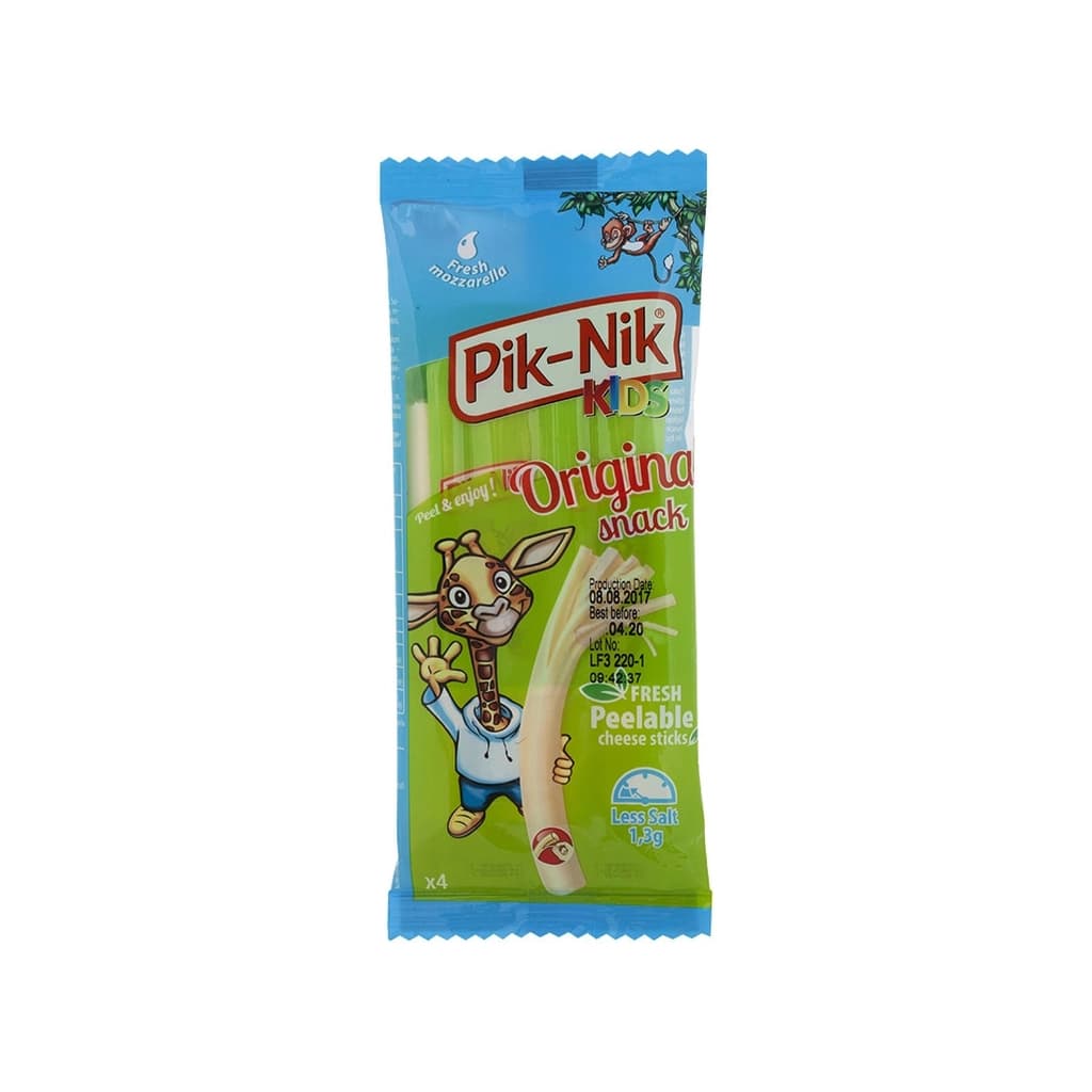 Pik-Nik Kids Peelable Mozzarella Cheese Sticks 80G.