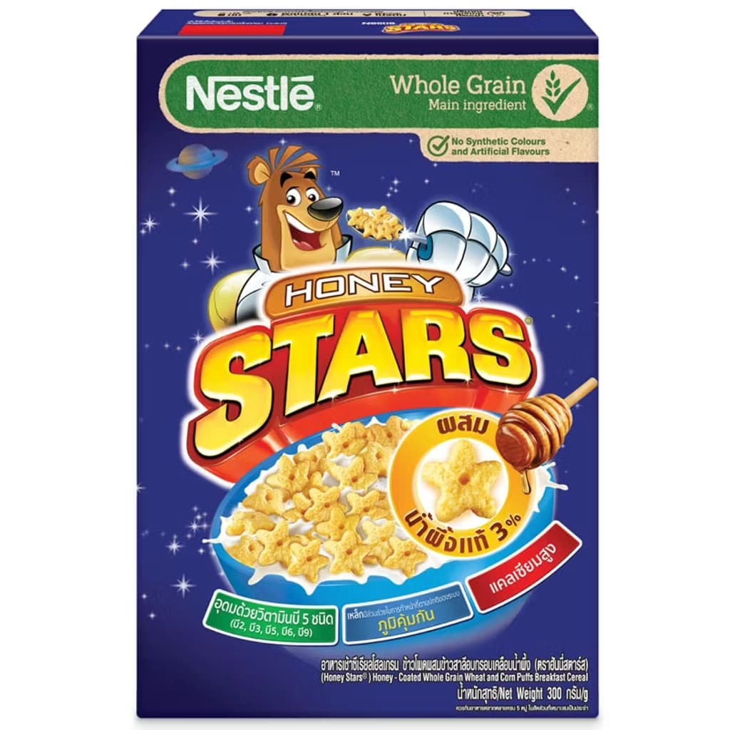 Nestle Cereal Honey Stars 300G.