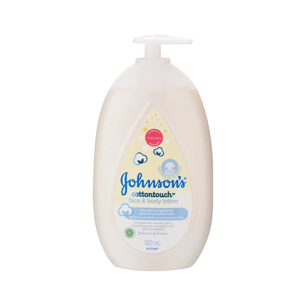 Johnson's Baby Cotton Touch Face & Body Lotion 500ML.