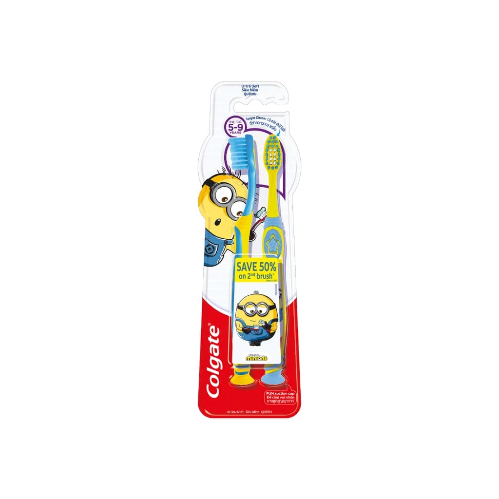 Colgate Minion Kids Toothbrush 5-9Year