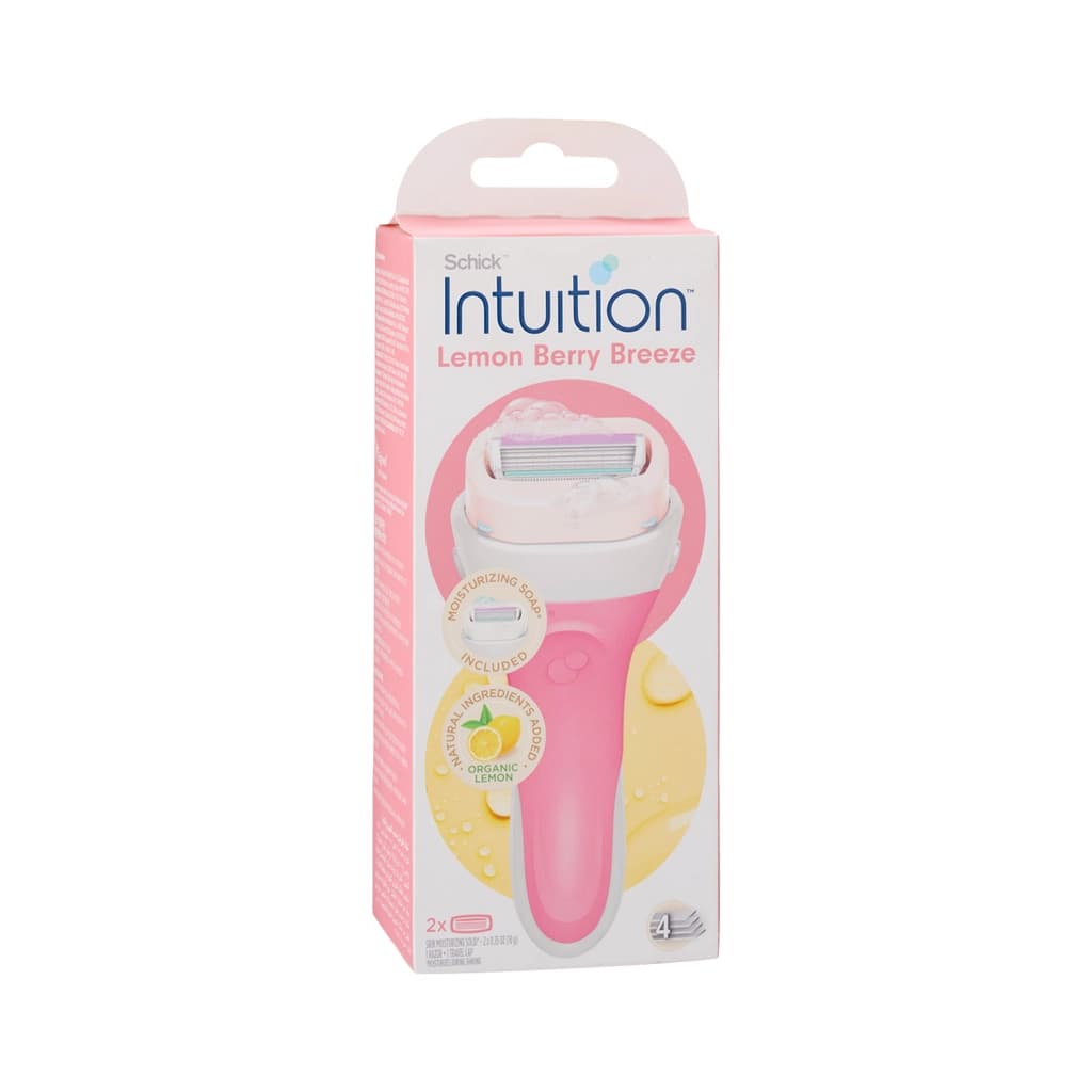 Schick Intuition Lemon Berry Oraganic Razor 1PCS.