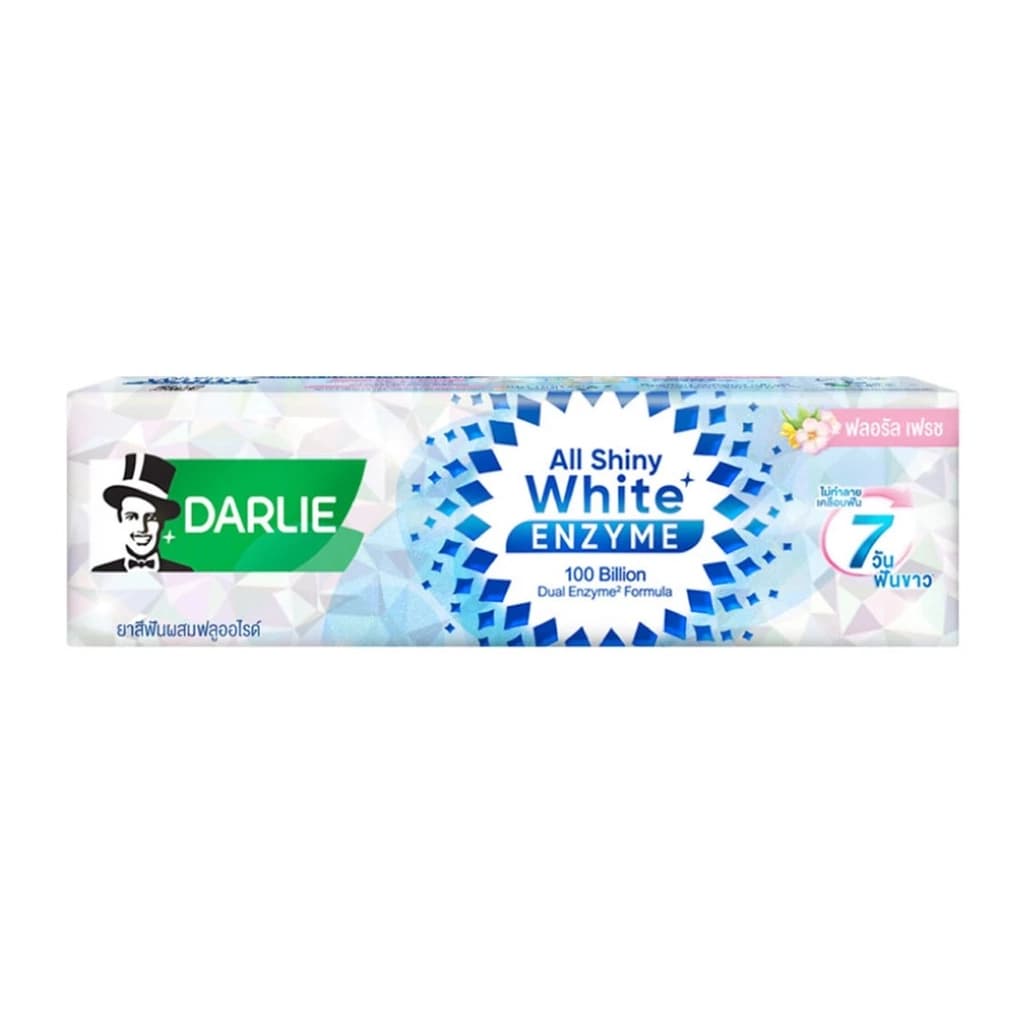 darlie All Shiny White Supreme Enzyme Formula Fresh Mint 120G.