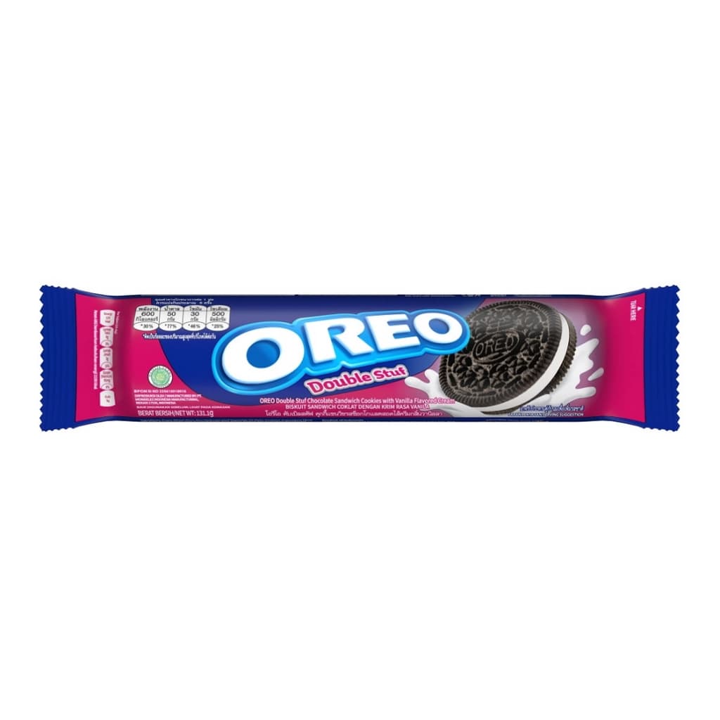 Oreo Double Stuff Cookies 131.1G.