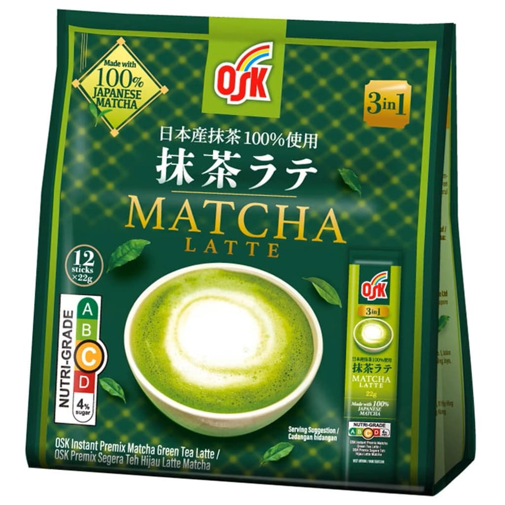OSK 3 IN 1 MATCHA LATTE 264G.