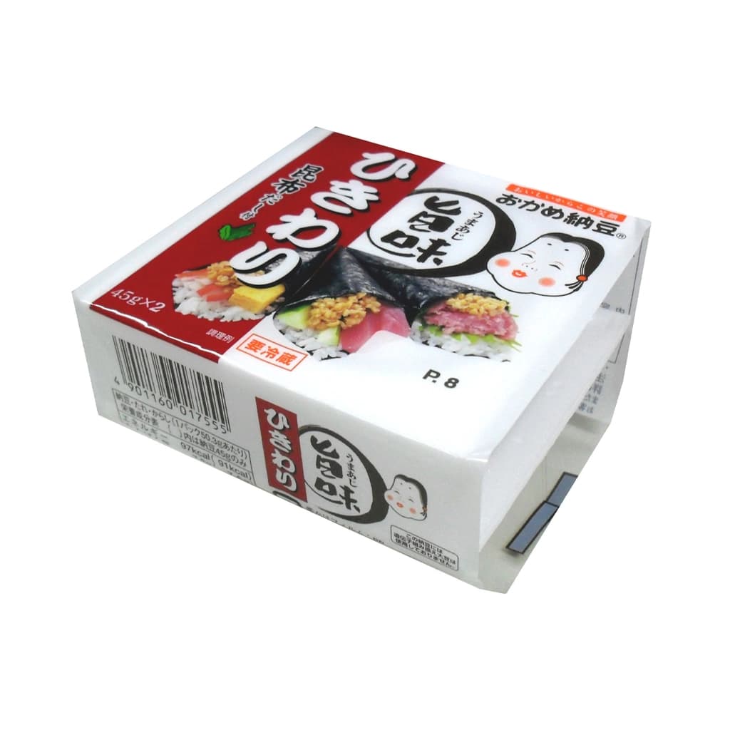 Okame Hikiwari Natto 90 G.