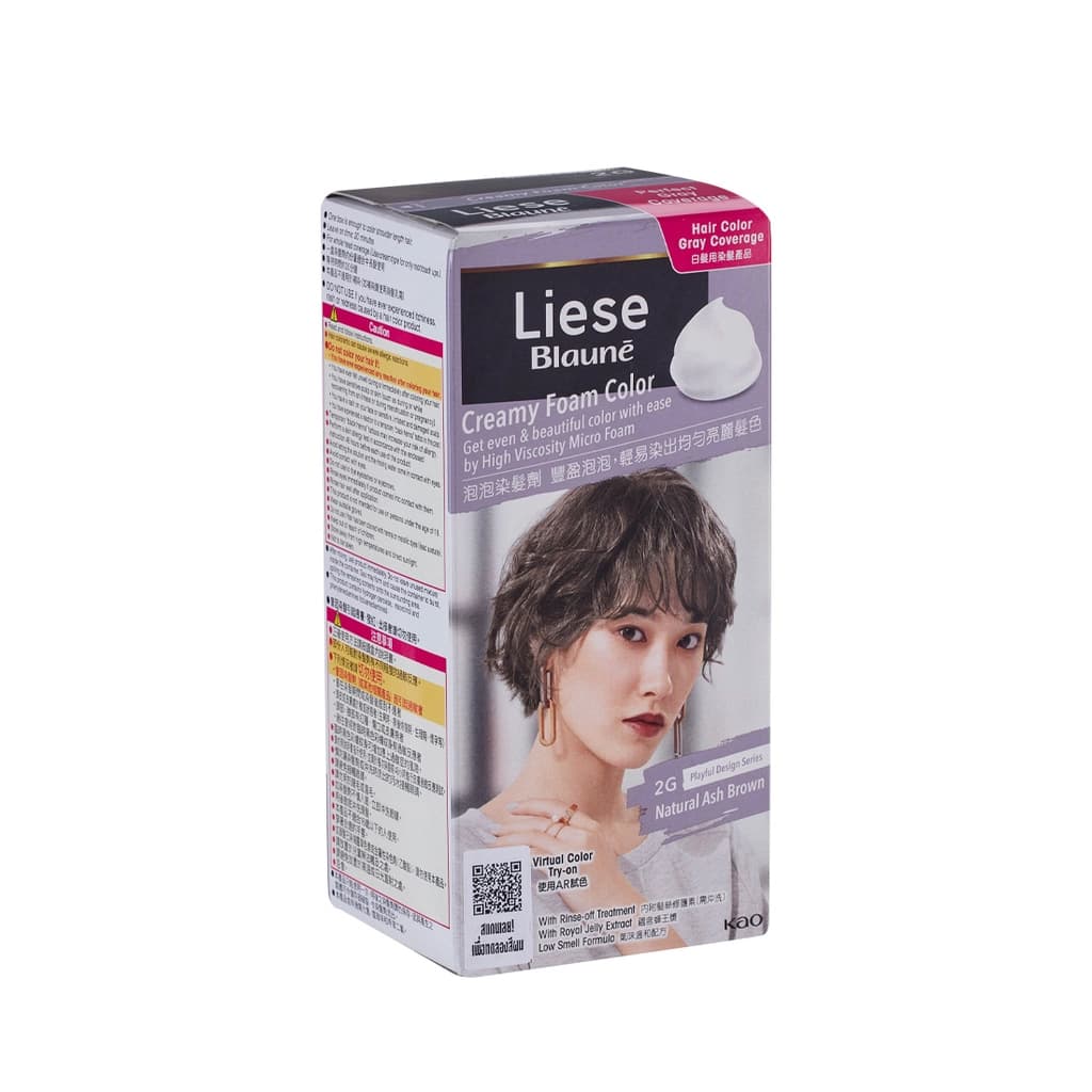 Liese Blaune Creamy Foam Color Natural Ash Brown 100ML