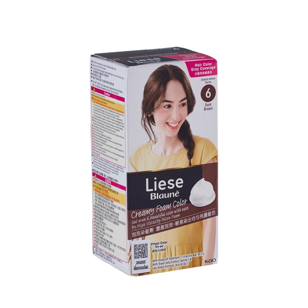 Liese Blauné Creamy Foam Color Dark Brown 100ML