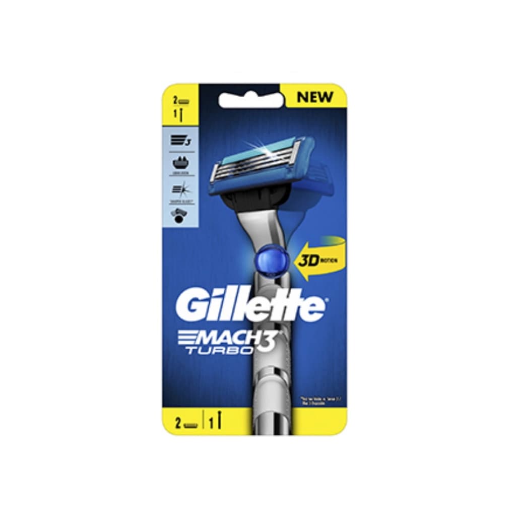 Gillette Mach3 Turbo 2PCS.
