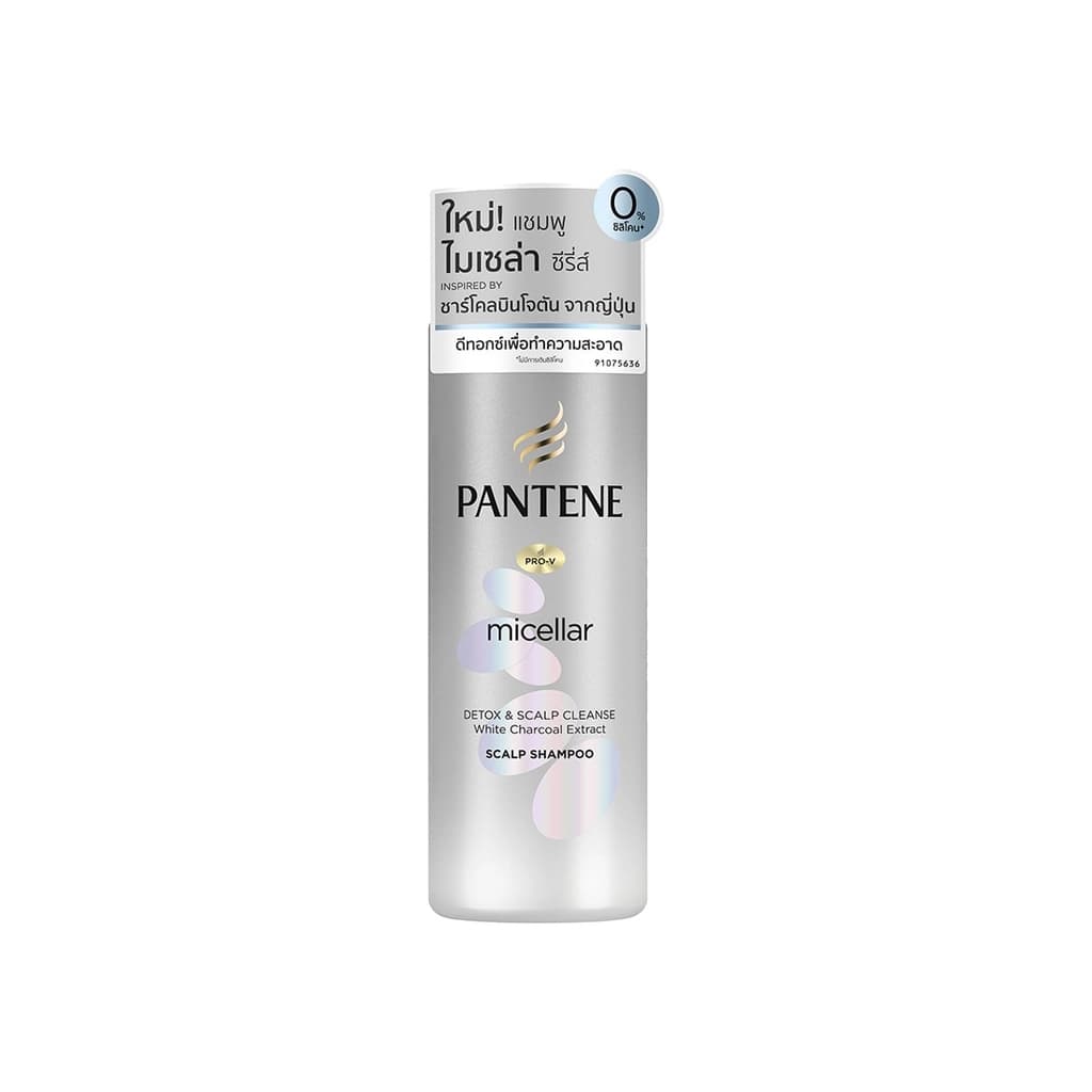 Pantene Micellar Detox and Scalp Cleanse White Charcoal Shampoo 530ML.