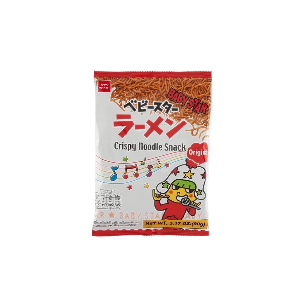 Baby Star Crispy Noodle Snack Original 90G.