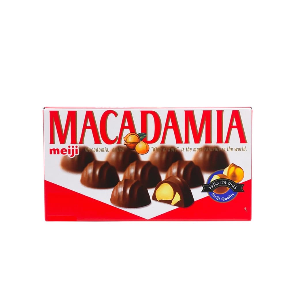 Meiji Macadamia Chocolate 64G.