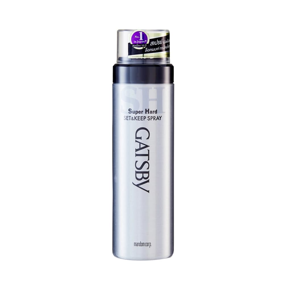 Gatsby Set & Keep Super Hard Spray 180G.