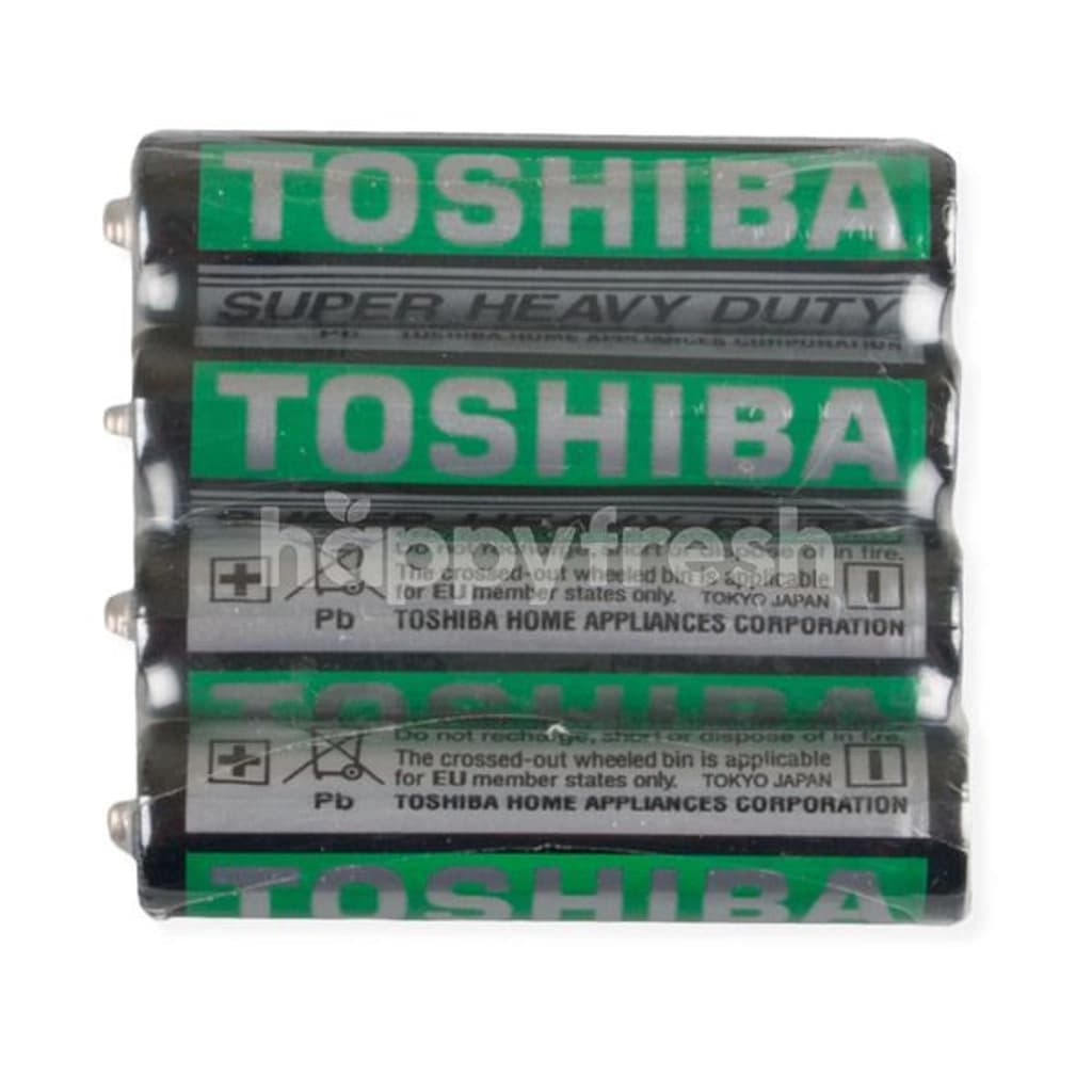 Toshiba Super Heavy Duty AAA Pack 4