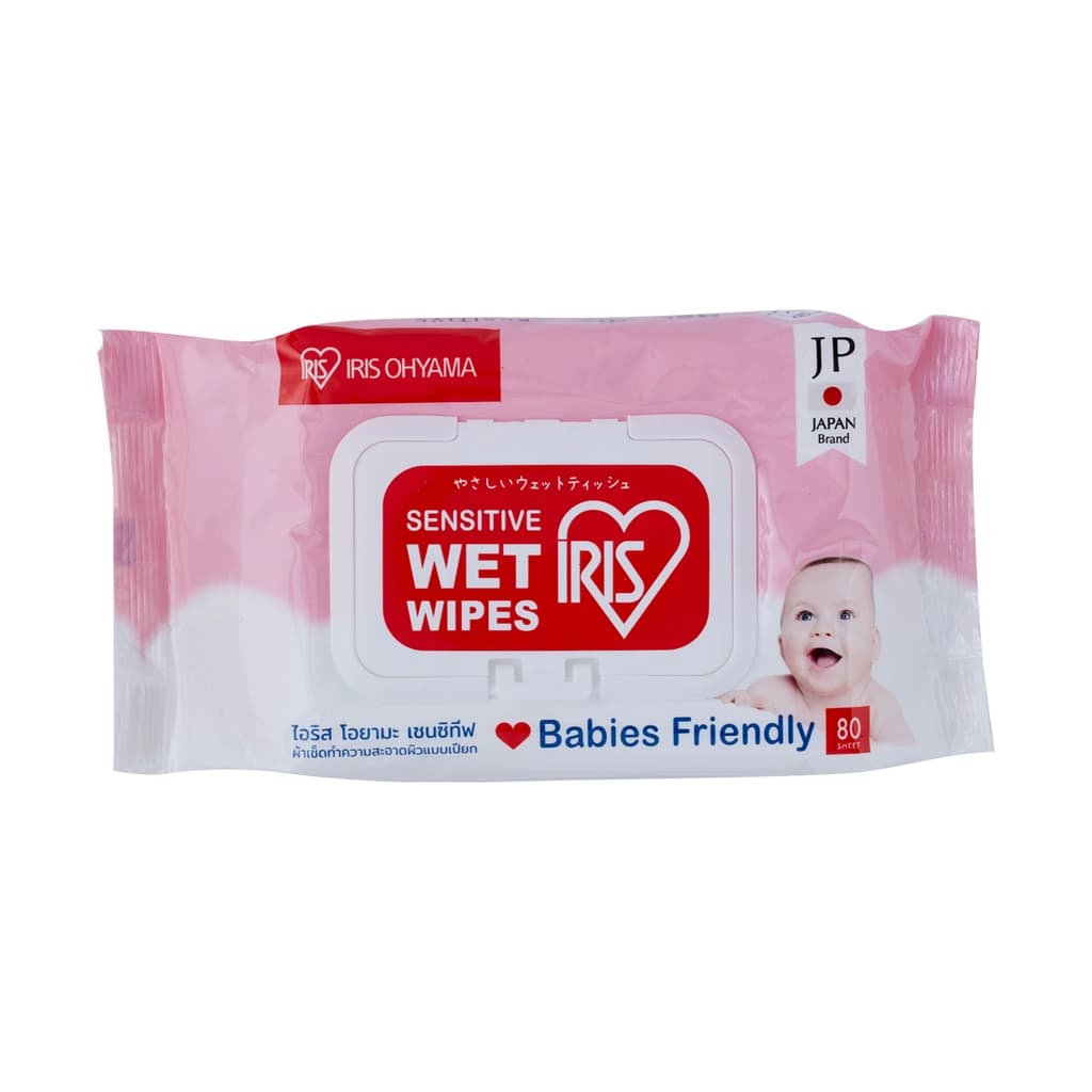 Irisohyama sensitive wetwipe 80 PCS