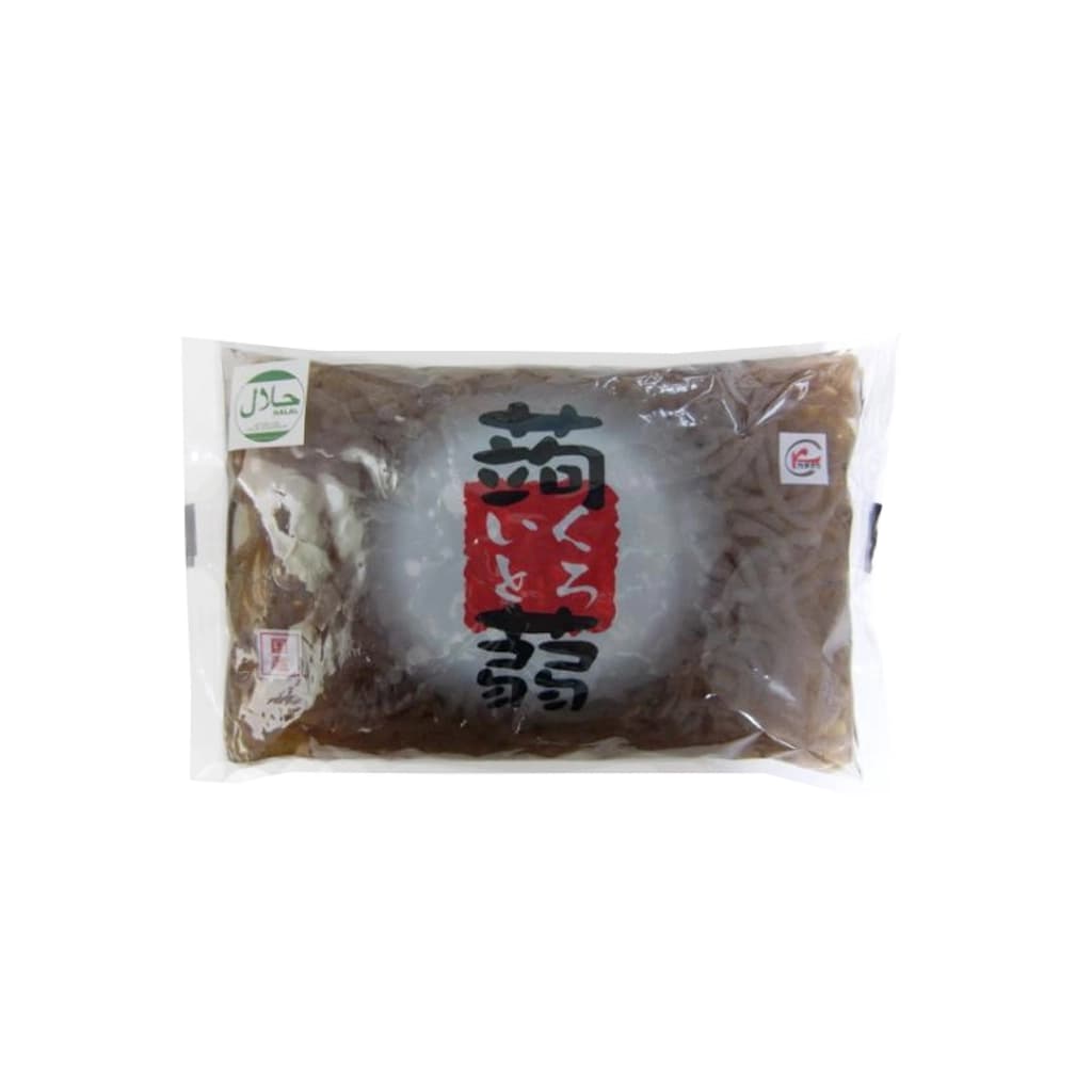 Kataoka Ito Konnyaku Kuro Black Konjac Noodles 180G.
