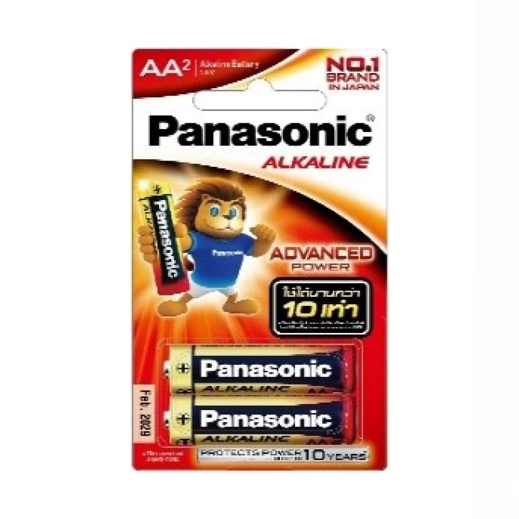 Panasonic Alkaline Batteries LR6T/2B size "AA" Pack 2