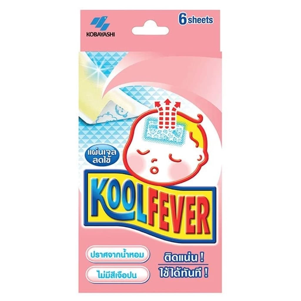 Koolfever Cooling Gel Sheet for Baby Pack 6