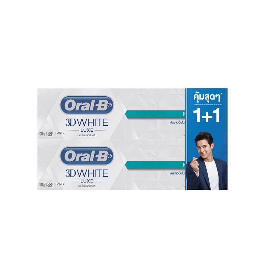 Oral B 3Dw Fresh Breath 90G.*2