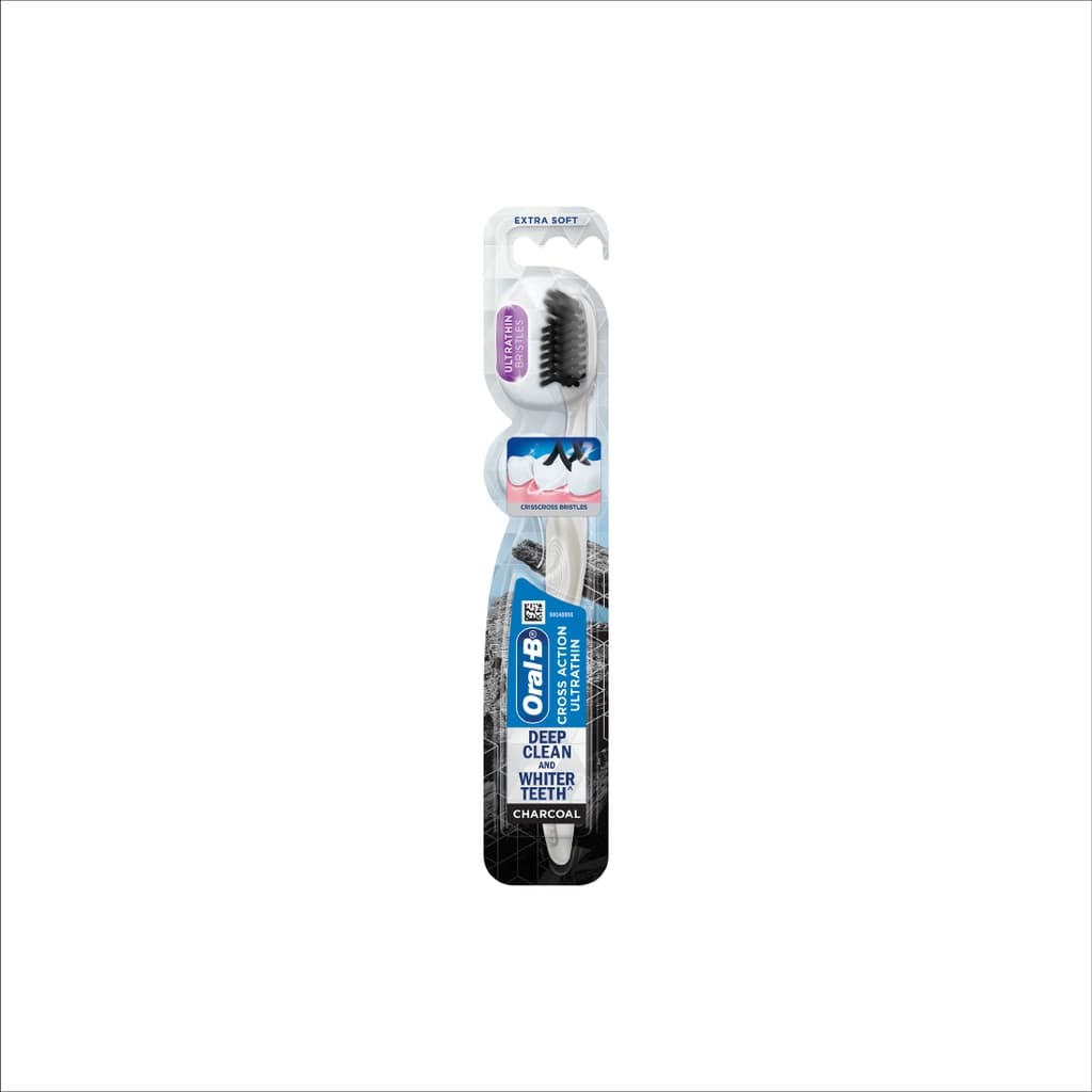 Oral B Criscross Ultrathin Charcoal Pack 1