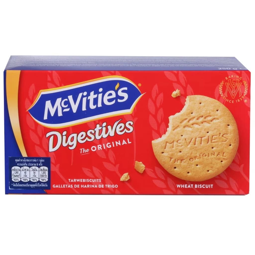 Mcvities Digestive Original Biscuits 250G.