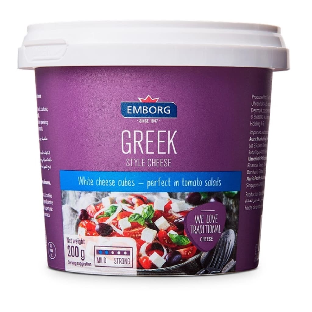 Emborg Feta In Cub 200G.
