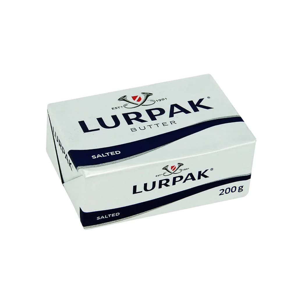 Lurpak Salted Butter 200G.