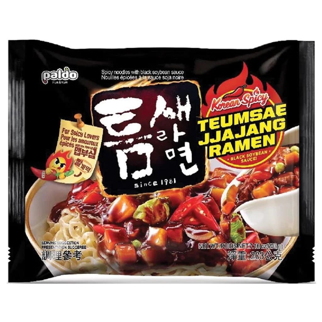Paldo Teumsae Jajang Ramen 203G.