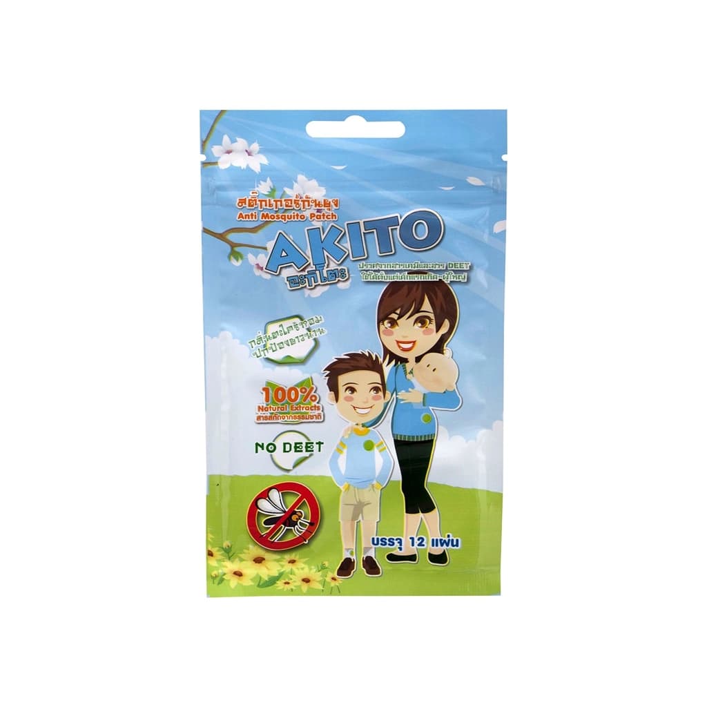 Akito Anti Mosquito Patch Lemongrass 2.5G.