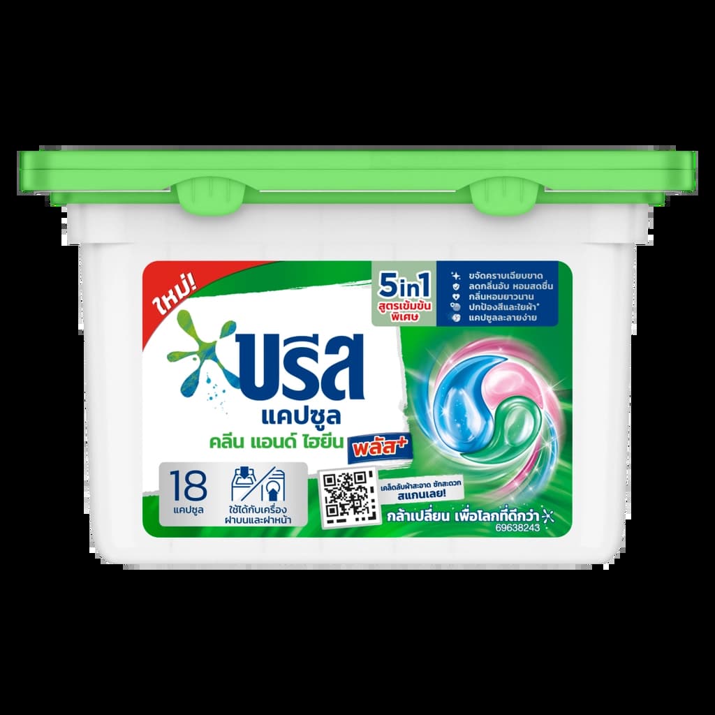 Breeze Capsule Clean&Hygiene Plus (18'S) 189G.