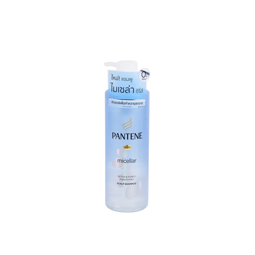 Pantene Micellar Detox Purify Algae Extract Scalp Shampoo 530ML.