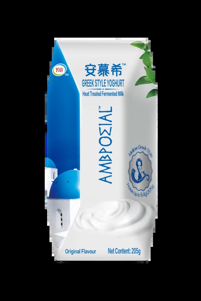 Ambrosial Greek Style Yoghurt Original Flavour 205G.