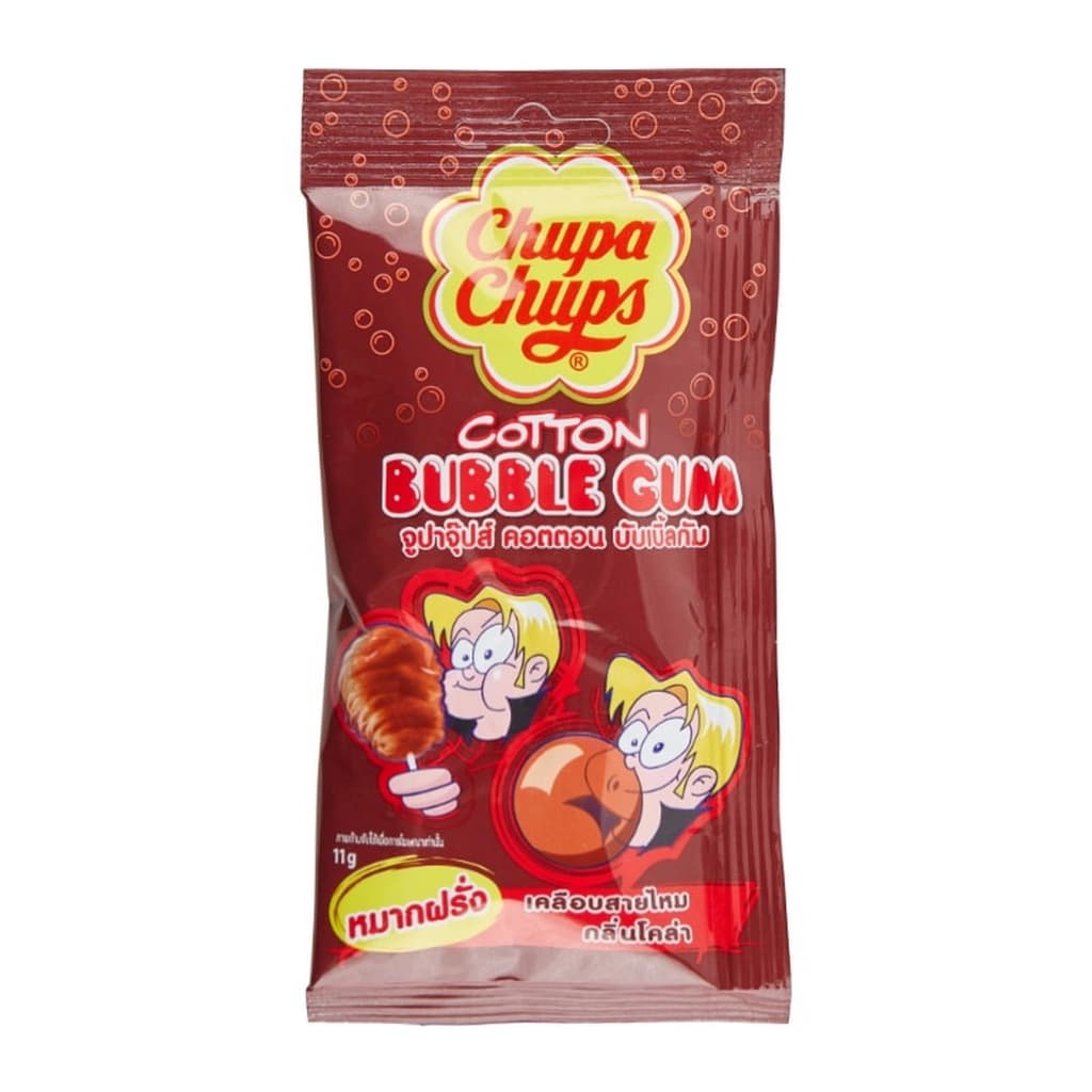 Chupa Chups Cottonbubble Strwbrry&Cola 11G.