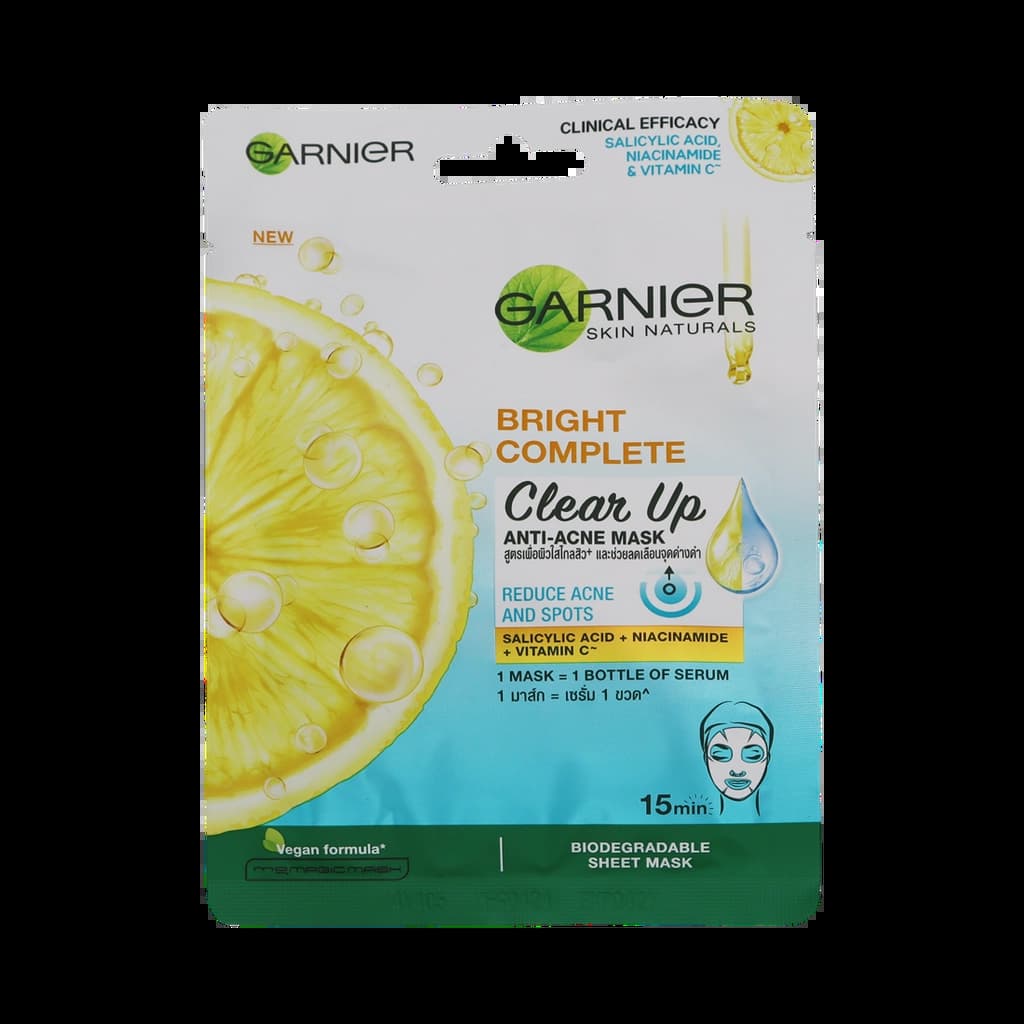 Garnier Complete Clear Up Anti-Acne Mask