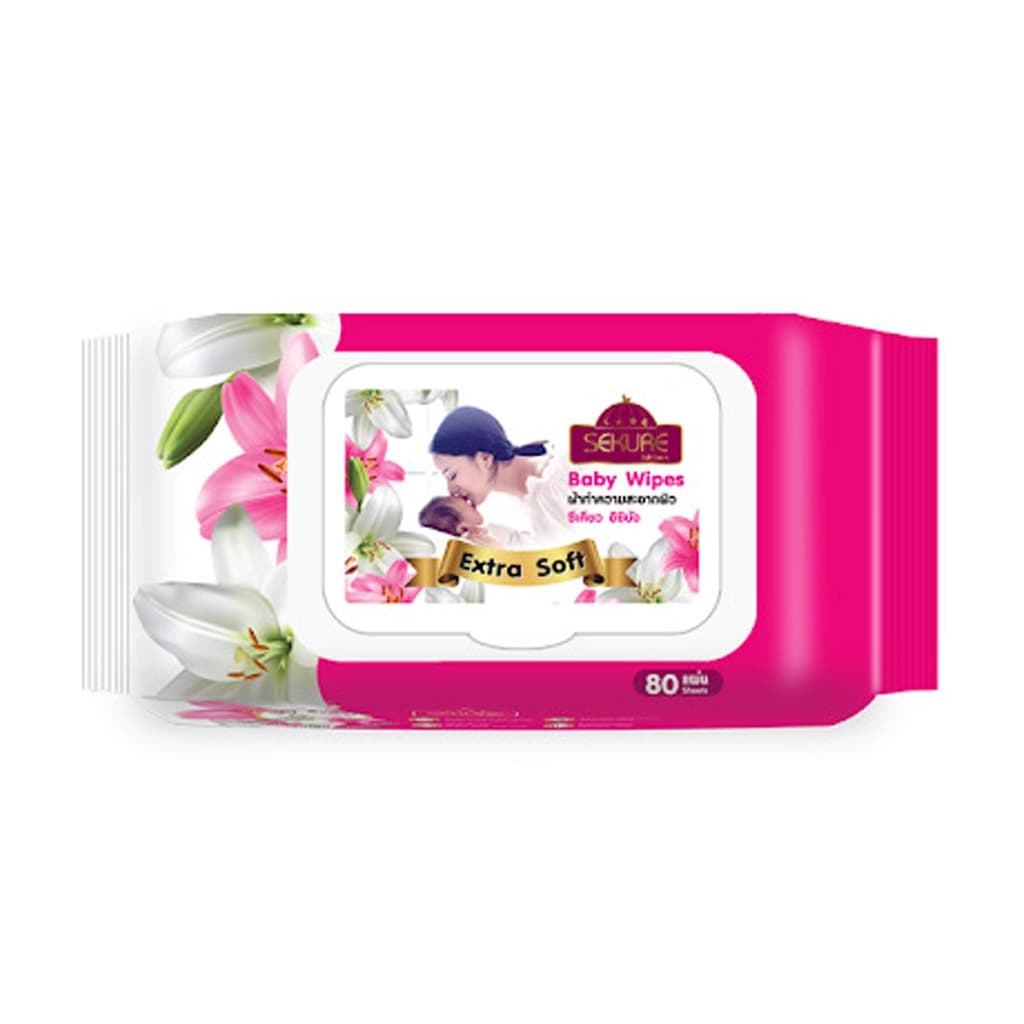 Sekure Baby Wipes Ichiban 80sheets