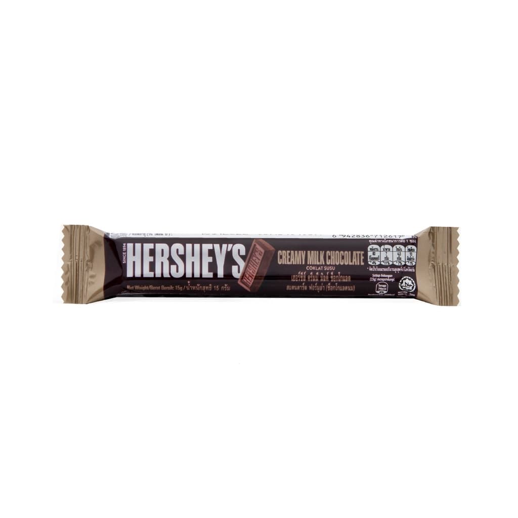 Hershey's Creamy Milk Chocolate 15G.